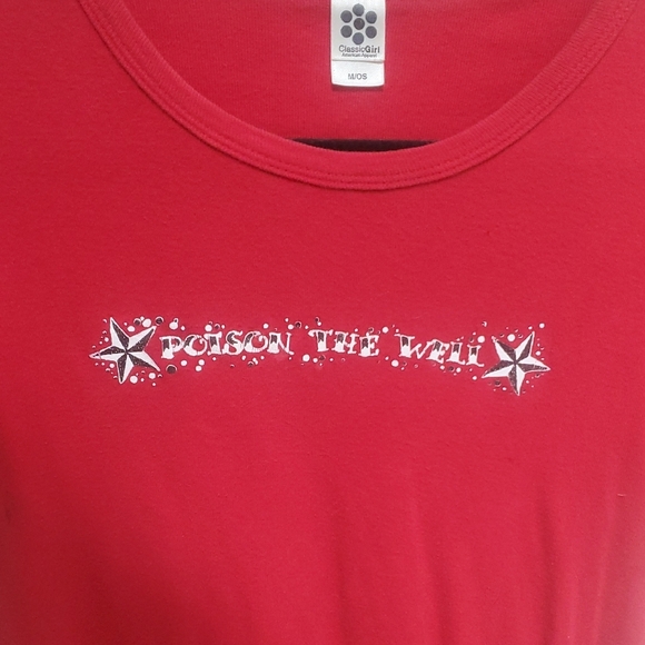 Womans Med Vintage Poison The Well Tee From 2001 - Picture 2 of 5